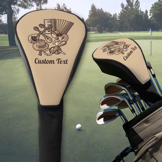 Rebetiko Icons Golf Head Cover (Creator Uploaded)