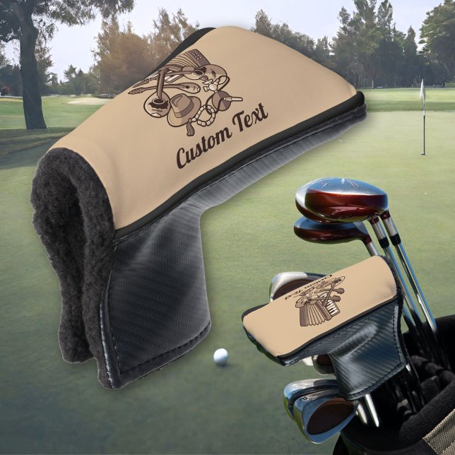 Rebetiko Icons Golf Head Cover (Creator Uploaded)