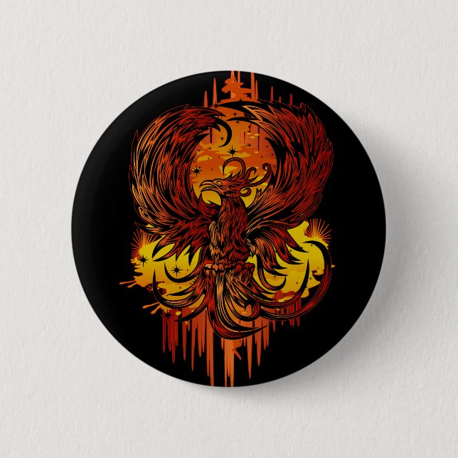 Rebirth 2 Inch Round Button (Front)