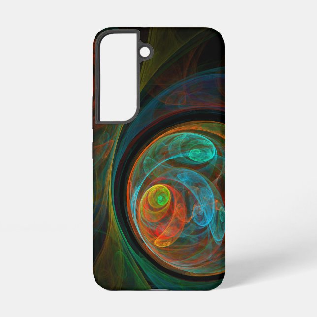 Rebirth Abstract Art Samsung Galaxy S22 Case (Back)