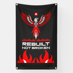 Rebirth And Strength Phoenix Banner