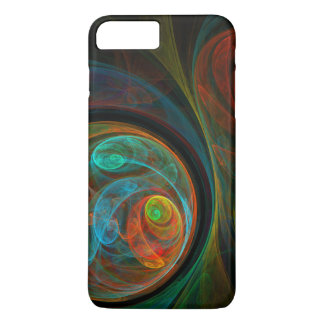 Rebirth Blue Abstract Art Case-Mate iPhone Case