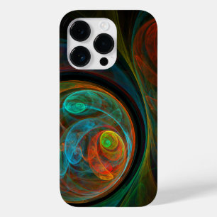 Rebirth Blue Abstract Art Case-Mate iPhone 14 Pro Case