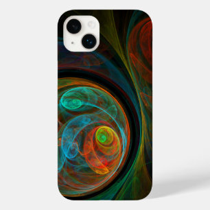 Rebirth Blue Abstract Art Case-Mate iPhone 14 Plus Case