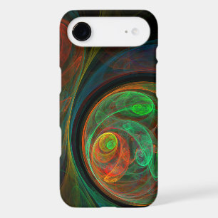 Rebirth Green Abstract Art