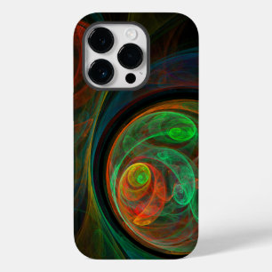Rebirth Green Abstract Art Case-Mate iPhone 14 Pro Case