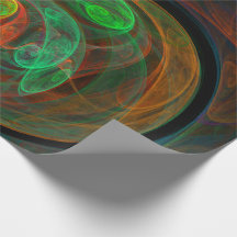 Rebirth Green Abstract Art