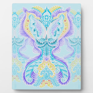 Rebirth, New age, meditation, boho, hippie Plaque