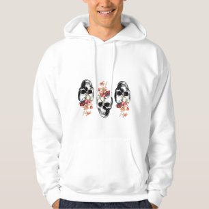Rebirth - Skulls Blossoming Hoodie
