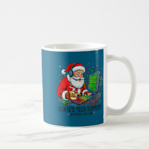 Rebooting Support Santa Tech s Gift Coffee Mug