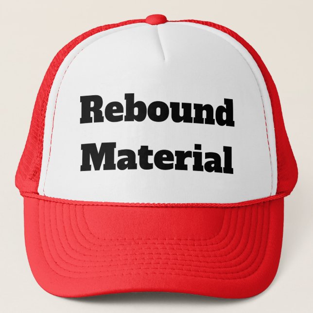 Rebound Material Trucker Hat (Front)
