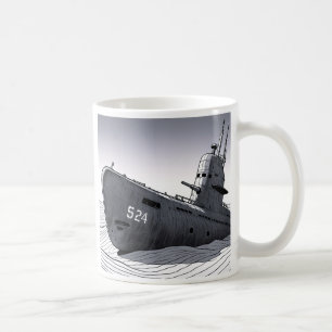 Rebu submarine coffee mug