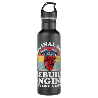 Rebuilt Engine Open Heart Surgery Recovery Survivo 710 Ml Water Bottle