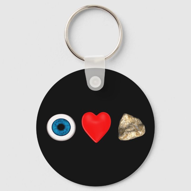 Rebus For Physicists Keychain (Front)