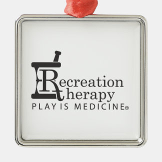 Rec. Therapy gear Metal Ornament