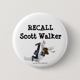 Recall Scott Walker Button