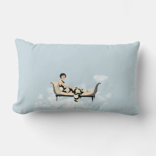 Recamier in the Clouds Lumbar Pillow