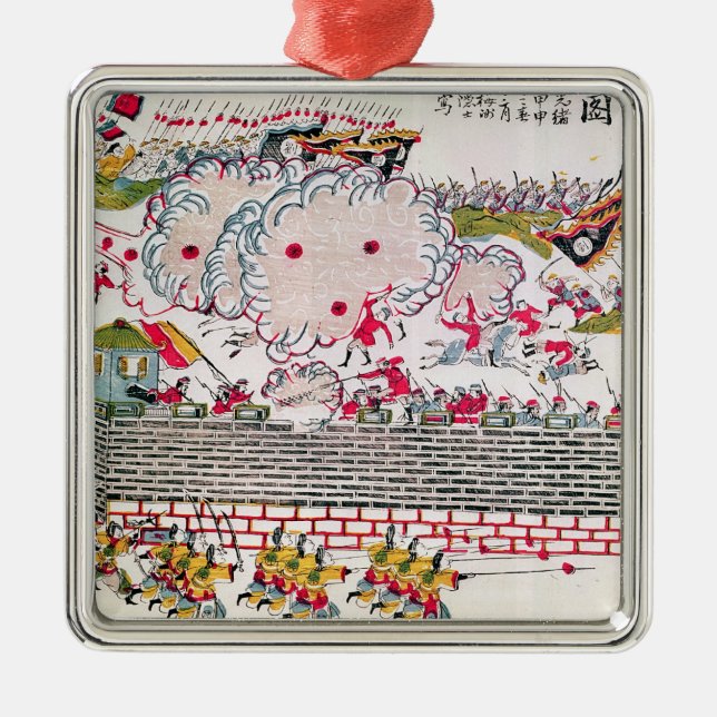 Recapture of Bac Ninh Metal Ornament (Front)