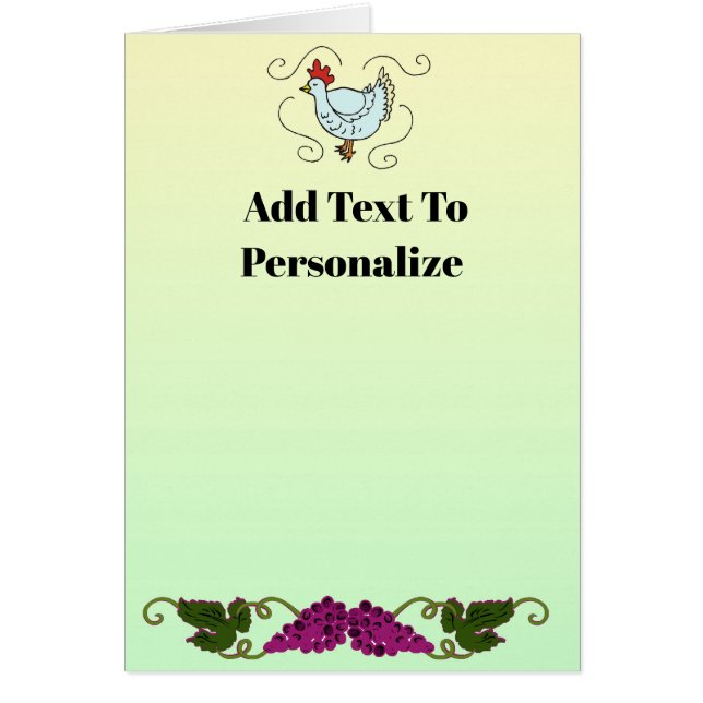 Receipe Card 2 (Front)