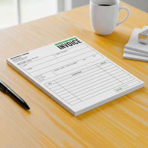 Receipt Books, Invoice Booklet for Small Business Notepad