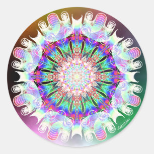 Receive Classic Round Sticker