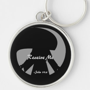 Receive Me  Keychain