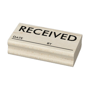 Received Professional Office Rubber Stamp