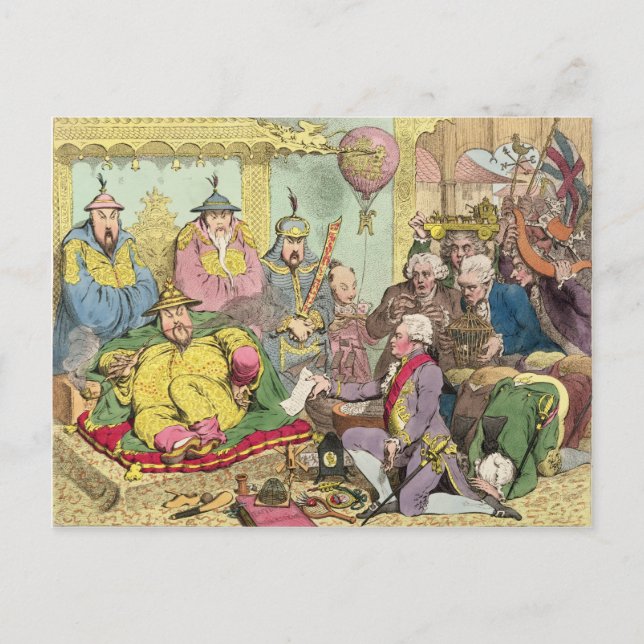 Reception of the Diplomatique Postcard (Front)
