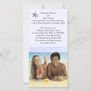 Réception Photo Seulement Faire-part Néerlandais