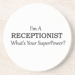 RECEPTIONIST COASTER