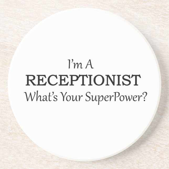 RECEPTIONIST COASTER (Front)