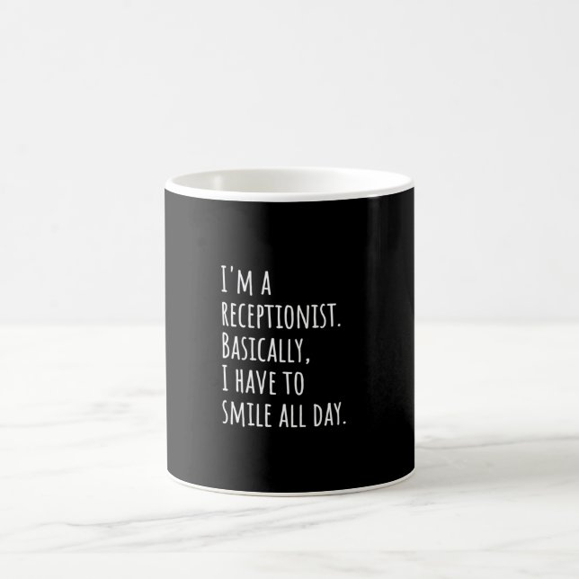 Receptionist Coffee Mug (Center)