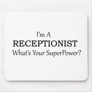 RECEPTIONIST MOUSE PAD