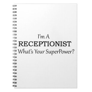 RECEPTIONIST NOTEBOOK