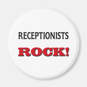 Receptionists Rock Magnet