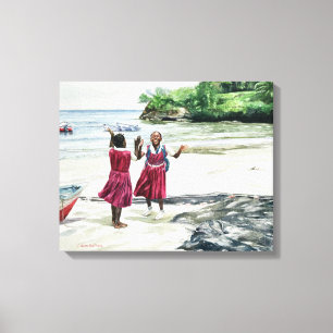 Recess at the Bay 2002 Canvas Print