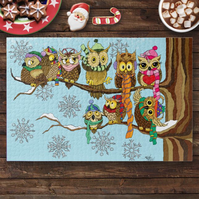Recess for Owlets Jigsaw Puzzle (Creator Uploaded)
