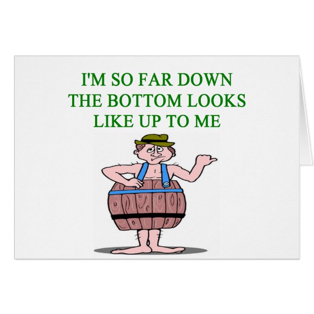 recession depression joke (Front Horizontal)