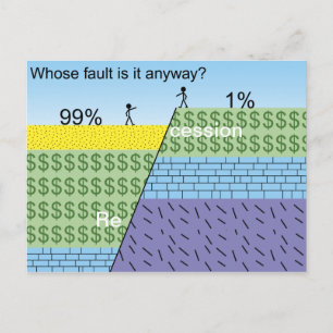 Recession fault postcard