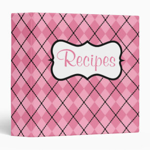 Recette Classeur Retro Rose Cuisine Recette