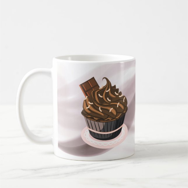 recette de "brownie" de tasse à micro-ondes de (Gauche)