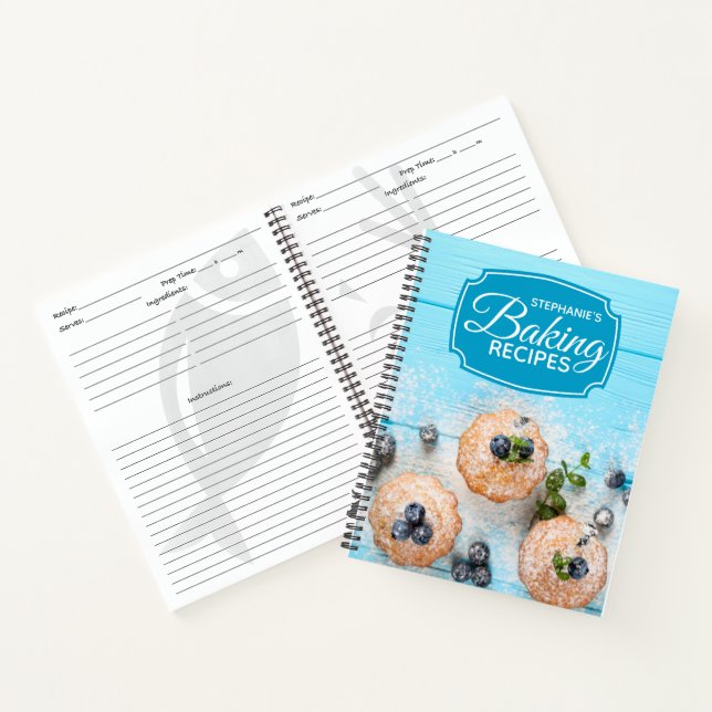 Recette de livre de cuisine de pâtisserie familial (Intérieur)