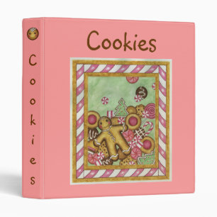 Recette de Noël Classeur pain d'épices Cookies