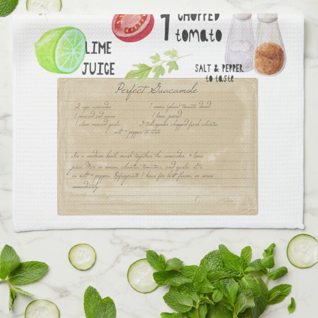 Recette Heirloom Tea Serviettes (Plié)