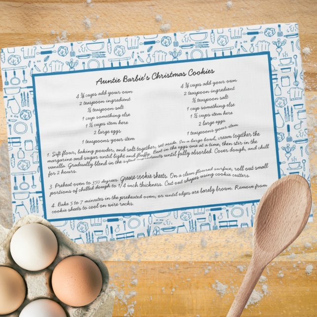 Recette Keepsaké Pays Bleu Cuisine Torchon (Créateur téléchargé)
