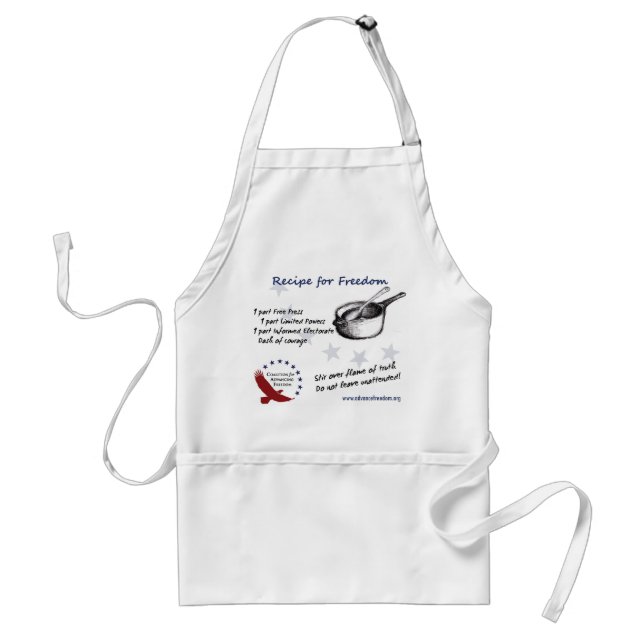 Recette pour le tablier de liberté (Devant)