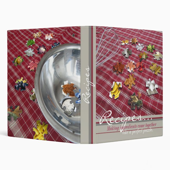 "Recettes…"  Classeur de recette (Arrière-plan)