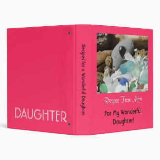 Recettes de fille merveilleuse de classeurs de