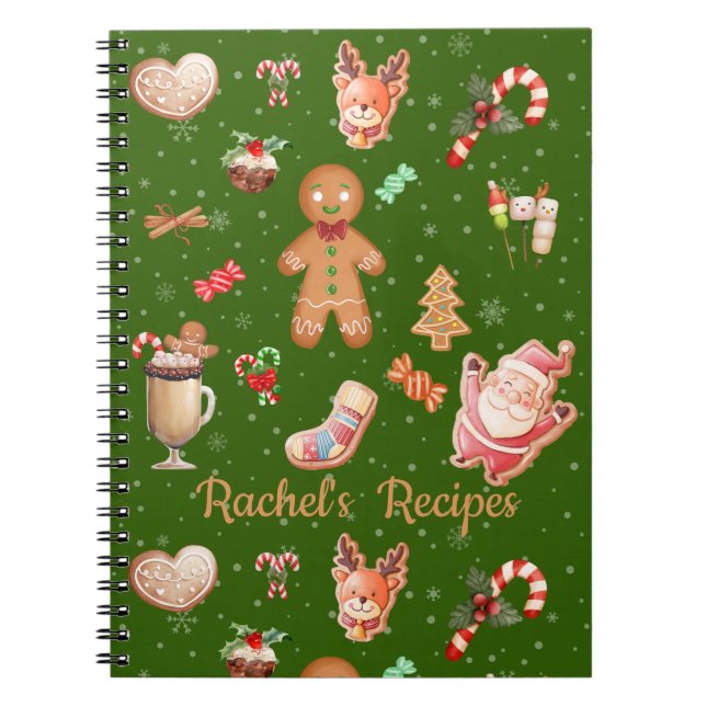Recettes de Noël Carnet (Devant)