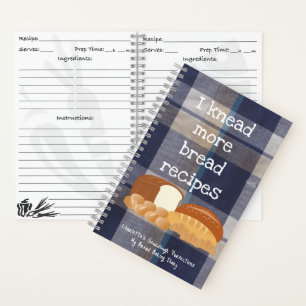 Recettes de pain Carnet spiral